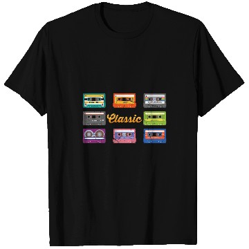 Discover Book Fun Pop Art Classic Cassette Tape Nineties Comic T-Shirts