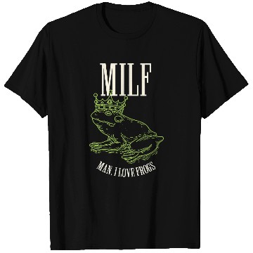 Discover Frog Pet Man I Love Frogs Green Tree Frog Toad Nature Lover Funny T-Shirts