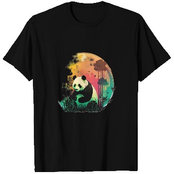 Discover Panda Pet Eats World Kawaii Pandas Bamboo Journey in China T-Shirts