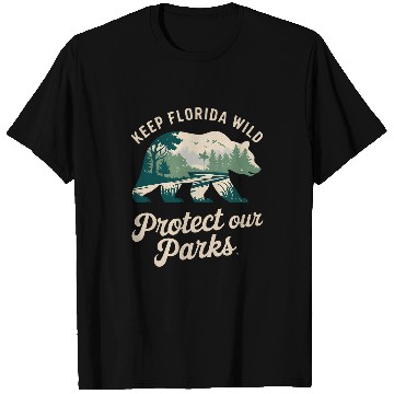 Discover Bear Pet Keep Florida Wild Protect Our Parks bear 8 T-Shirts