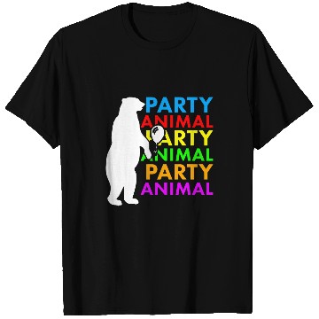 Discover Bear Pet Cute Party Animal Birthday Gift 2For Polar T-Shirts