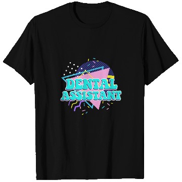 Discover dentists Job Assistant 80S 90S Retro Vintage T-Shirts