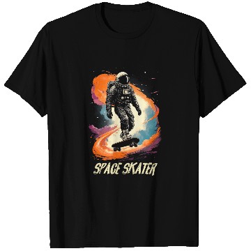 Discover kater Skate Board Skateboarding Astronaut Ramp Trick T-Shirts