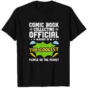Discover Book Fun Comic Book Collecting Comic Book Owner Comics Collector T-Shirts