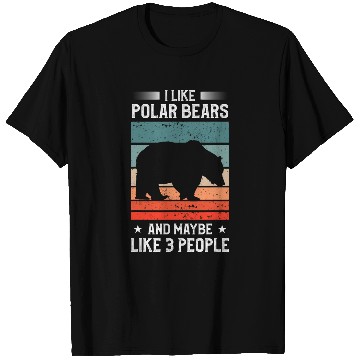 Discover Bear Pet Cute Polar Bear North Pole Ice Animal Lover 2 T-Shirts