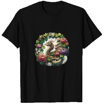 Discover Dragon Pet Illustration Gemstone Dragons T-Shirts