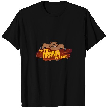 Discover Bear Pet Total Drama Island Bear Logo T-Shirts