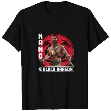 Discover Dragon Pet Mortal Kombat Kano Black Dragon T-Shirts