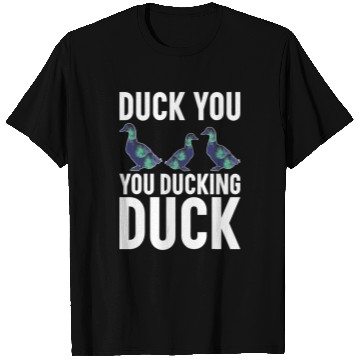 Discover Duck Pet Cayuga Duck Enclosure Stuffed Animal Food Cayuga Ducks T-Shirts