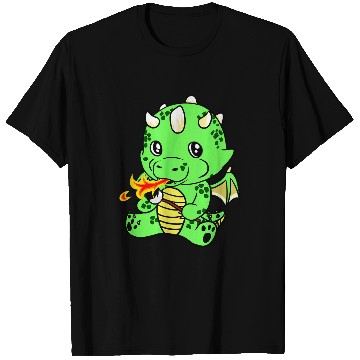 Discover Dragon Pet marshmallow children cute T-Shirts