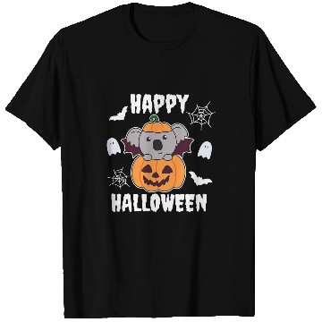 Discover Koala Pet Happy Halloween Pumpkin Bat Koalas Halloween 3 T-Shirts