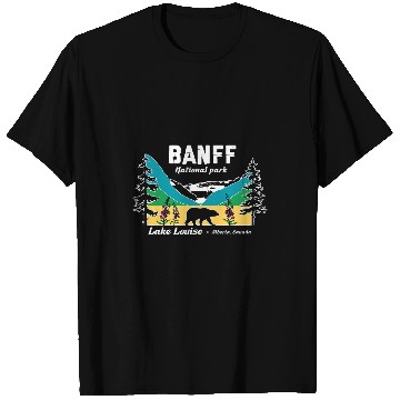 Discover Bear Pet Lake Louise Alberta Banff National Parks Canada Bear T-Shirts