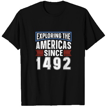 Discover 1492 Christopher Columbus Day 2 T-Shirts