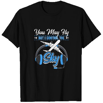 Discover Air Traffic Control ATC Aircraft Controller ATCO Flight T-Shirts