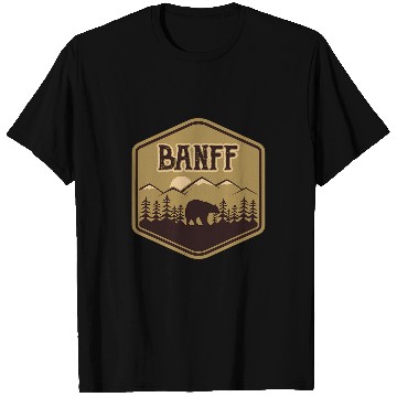 Discover Bear Pet Alberta Banff National Parks Canada Bear T-Shirts