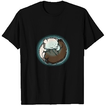 Discover Bear Pet Cute Teddy Bear ying yang T-Shirts