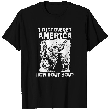 Discover 1492 Christopher Columbus Day 6 T-Shirts
