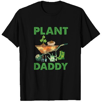 Discover Funny Plant Daddy Leaf Gardening Enthusiast Horticulture T-Shirts
