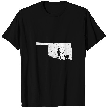 Discover Australian Shepherd Walking Oklahoma Dog Lover T-Shirts