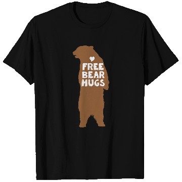 Discover Bear Pet frees bear hugs cute family love graphic design T-Shirts