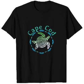 Discover Turtle Pet Cape Cod Tribal Turtle T-Shirts