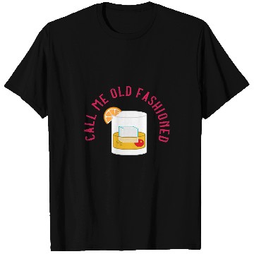 Discover Bartender Job Call Me Old Fashioned Cocktail Bourbon Bartender T-Shirts