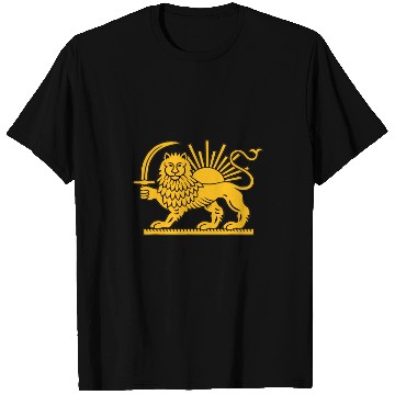 Discover Lion Pet Iran Lion Sun Achaemenid Empire Safavid dynasty T-Shirts