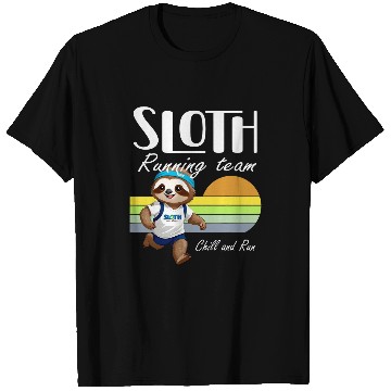 Discover Sloth Pet Running Team Matching Fun Run Participant Themed Event 1 T-Shirts