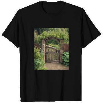Discover Garden Gate Vegetable Patch T-Shirts