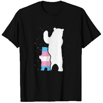 Discover Bear Pet Bear Mom Transgender Pride Cub LGBT Trans Pride Supporter 8 T-Shirts