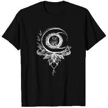 Discover Owl Pet Mandala Sun Moon Owl T-Shirts