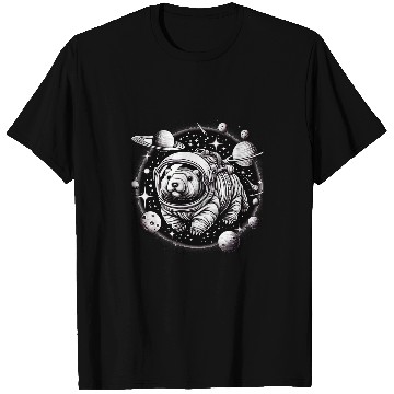 Discover Bear Pet Tardigrade In Space Water Bear Microbiology Moss Piglet T-Shirts