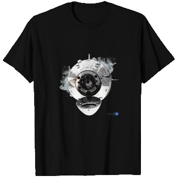 Discover Dragon Pet NASA SpaceX Dragon Capsule Docking T-Shirts