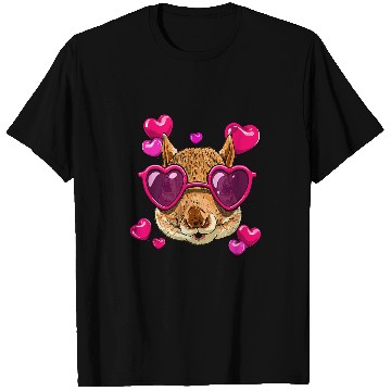 Discover Squirrel Pet Valentines Squirrel Rodent Animal Face Squirrel Lover T-Shirts