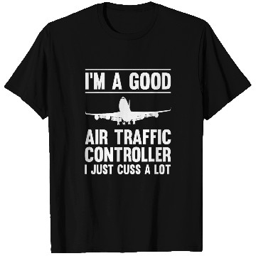 Discover Air Traffic Controller Costume Flight Coordinator Aviation T-Shirts