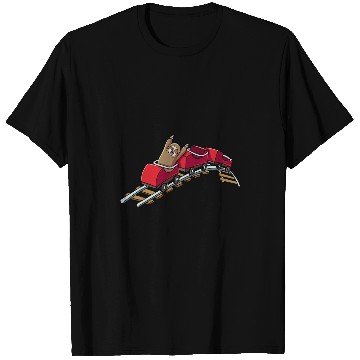 Discover Sloth Pet Roller Coaster Theme Park T-Shirts