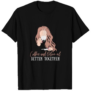 Discover Coffee Fun and Olive Oil for Barista T-Shirts