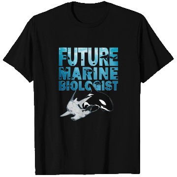 Discover Hammerhead Shark and Orca Future Marine Biologist Gift ocean T-Shirts