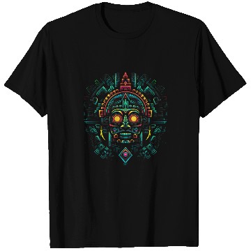 Discover Aztec God Magic Pagan Gothic Inca Maya Halloween 11 T-Shirts