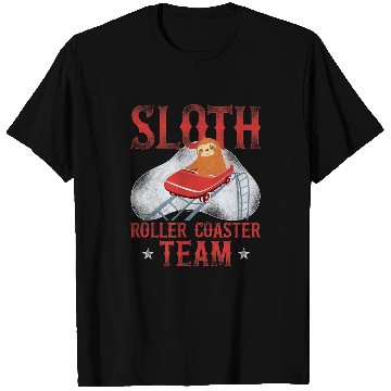 Discover Sloth Pet Roller Coaster Sloth vintages Sloth Roller Coaster Team T-Shirts