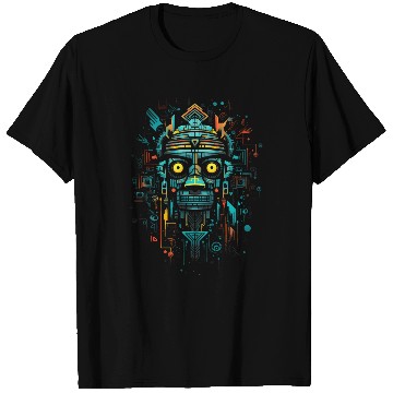 Discover Aztec God Magic Pagan Gothic Inca Maya Halloween 3 T-Shirts