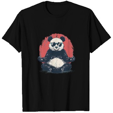 Discover Bear Pet Bear Meditation Buddhist Yoga Zen Buddha Hindu Artwork T-Shirts