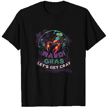 Discover Funny Lets Get Cray New Orleans Crawfish T-Shirts