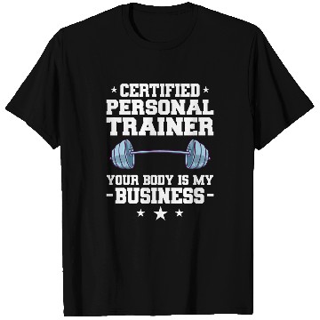 Discover Certified Personal Trainer Fitness Coach T-Shirts