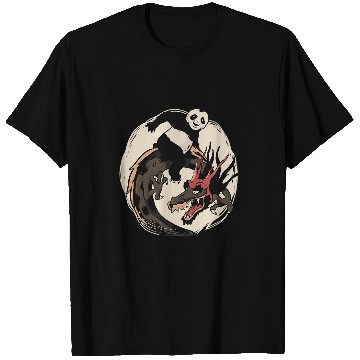 Discover Dragon Pet Anime Panda Japanese Dragon T-Shirts
