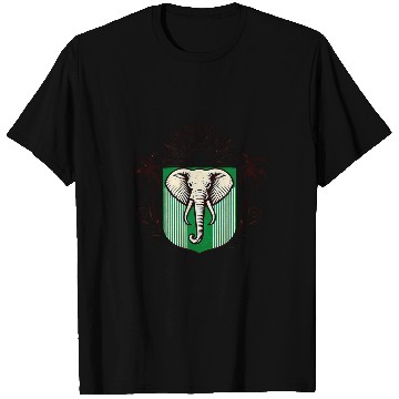 Discover Elephant Pet Ivory Coast Ivorian Elephant Flag Wear 2 T-Shirts