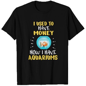 Discover Fishkeeping Aquarium Keeper Fishkeeper Saltwater Marine Life T-Shirts