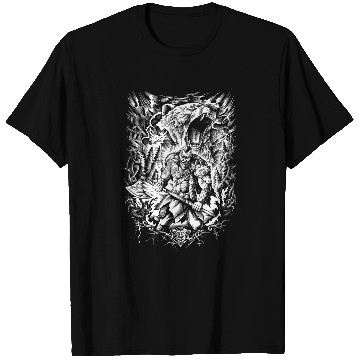 Discover Bear Pet Viking Warrior Berserker Norse Pagan Valhalla Bear T-Shirts