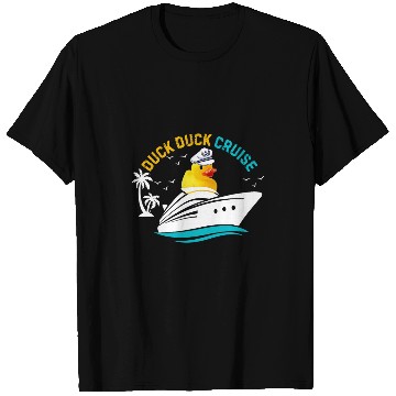 Discover Duck Pet Cruise Duck Squad Vaction Cruise Ship T-Shirts