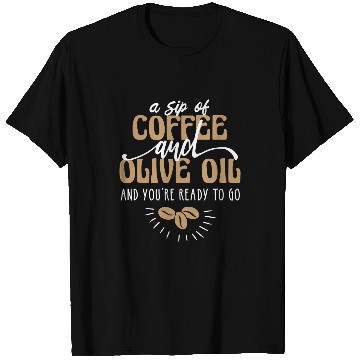 Discover Coffee Fun and Olive Oil 3 T-Shirts